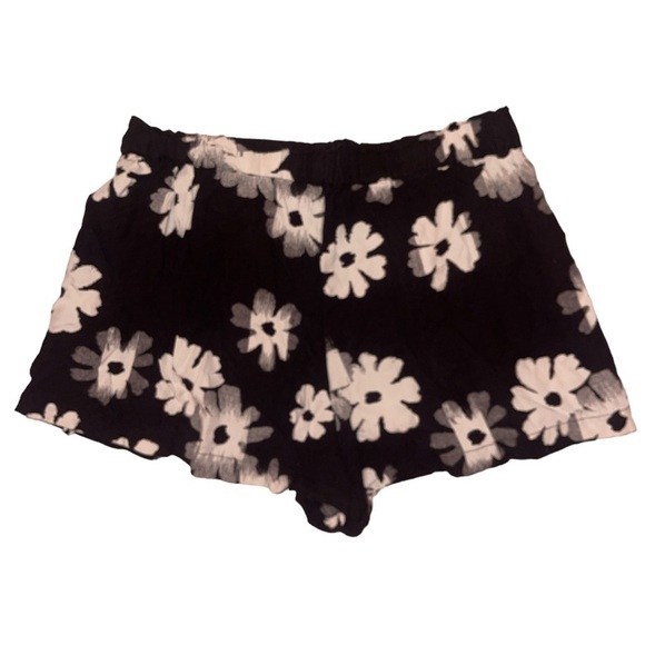 Madewell Drapey Pull-On Shorts in Ikat Floral women’s size medium - Picture 6 of 10